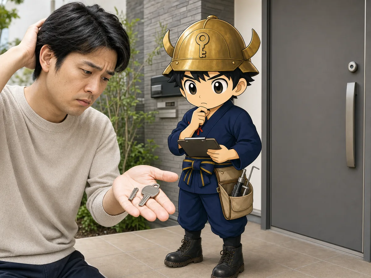 鍵が折れた・抜けない